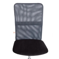 Кресло START флок/ткань черный/серый 35/W-12 - Изображение 4